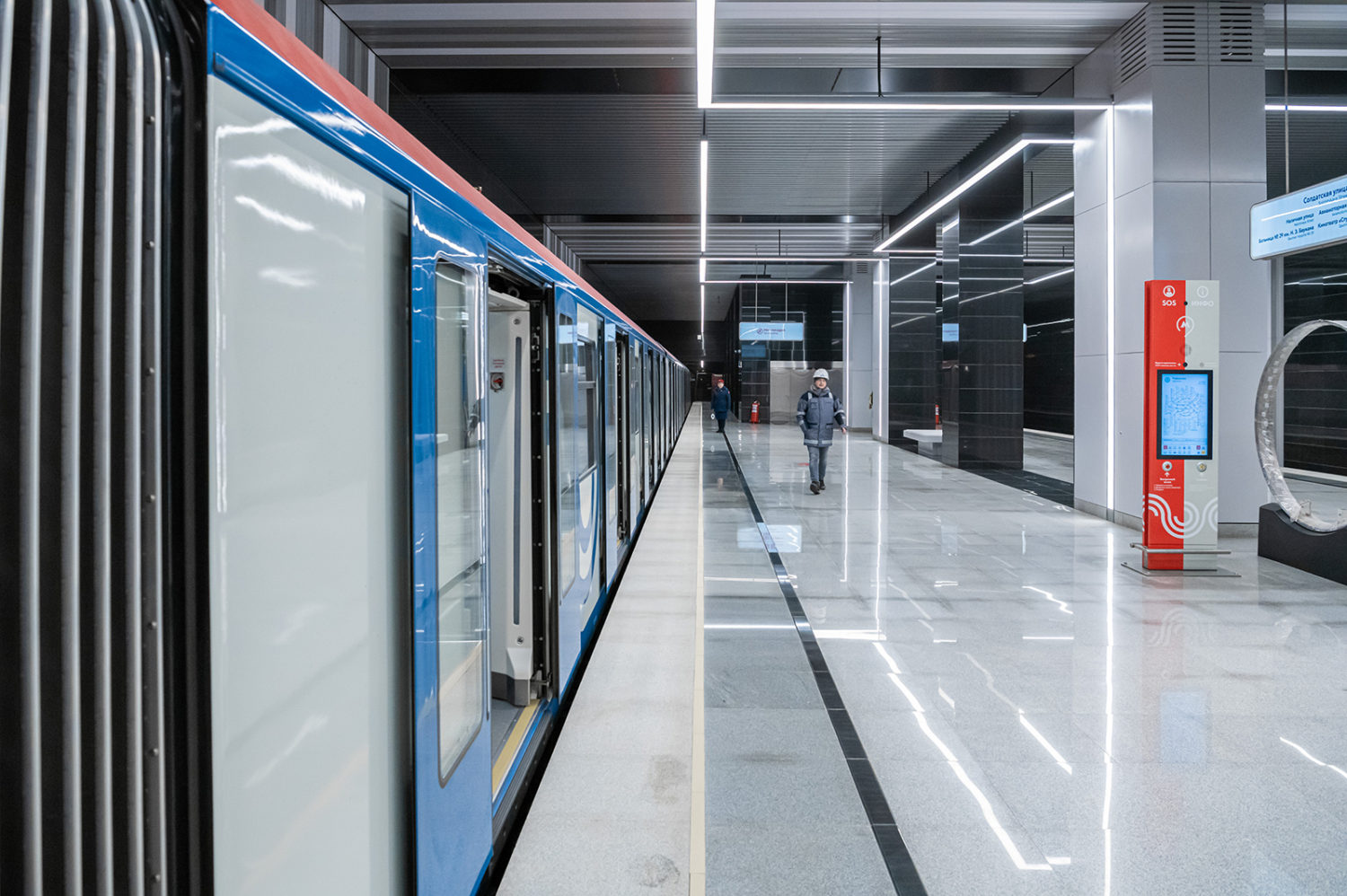 Новые станции на Некрасовской линии метро откроют в пятницу