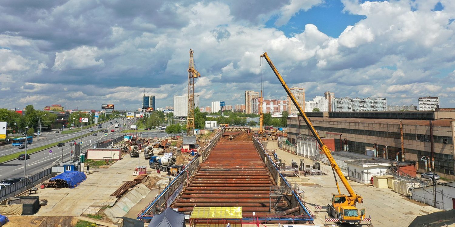 Строительство северного участка Люблинско-Дмитровской линии метро завершится до конца 2022 года