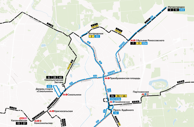 Трамвайные маршруты изменятся на востоке Москвы из-за ремонта путей