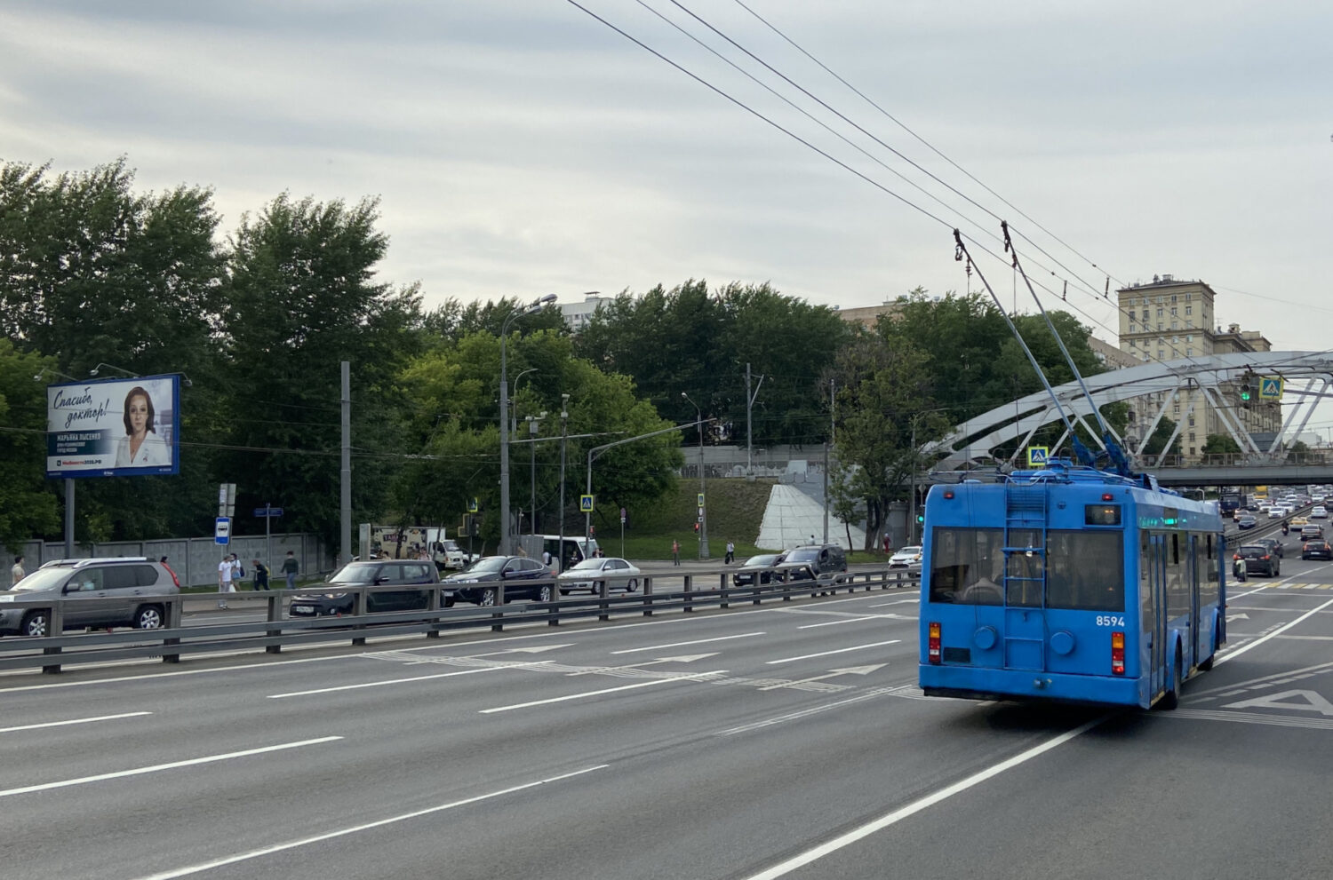 В Москве закрывается троллейбусное движение