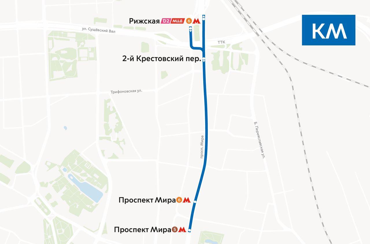 Станцию метро “Рижская” закрыли на год для замены эскалаторов
