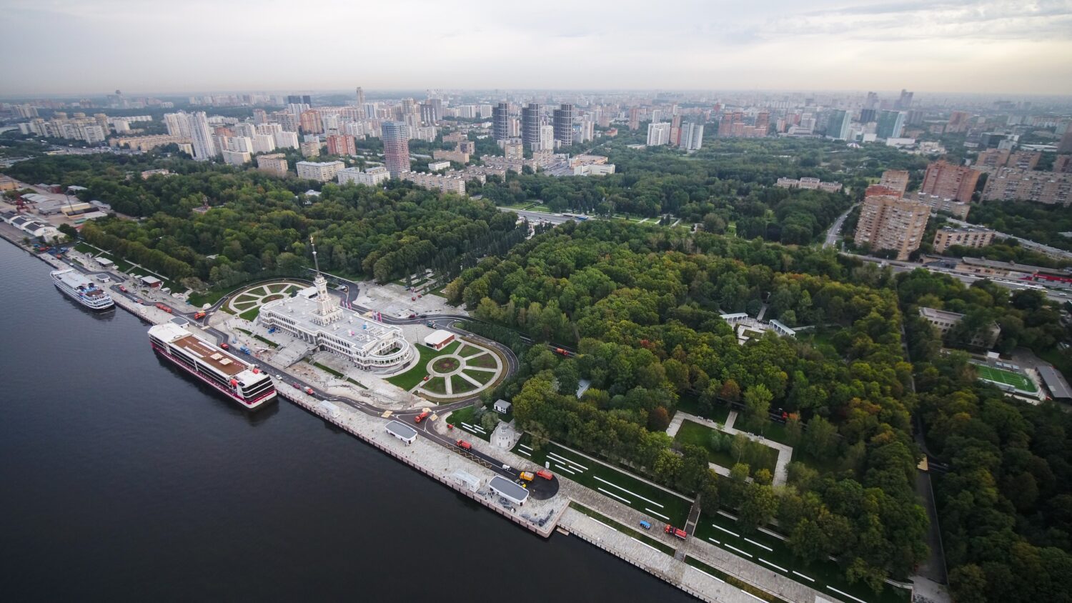 В Москве после реконструкции открыли Северный речной вокзал