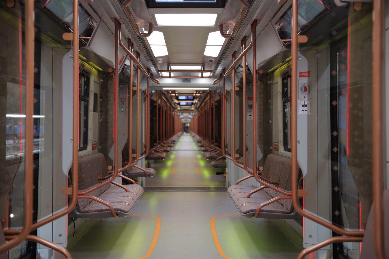 На Кольцевую линию вышел первый поезд "Москва-2020"