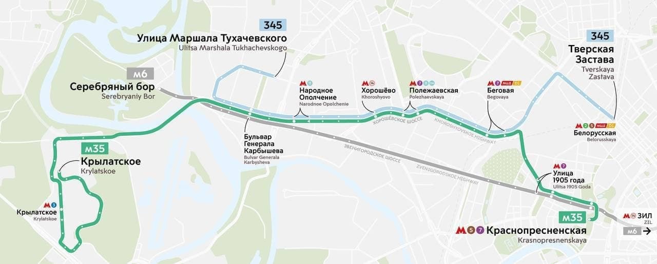 Автобусные маршруты изменятся из-за открытия двух станций БКЛ метро