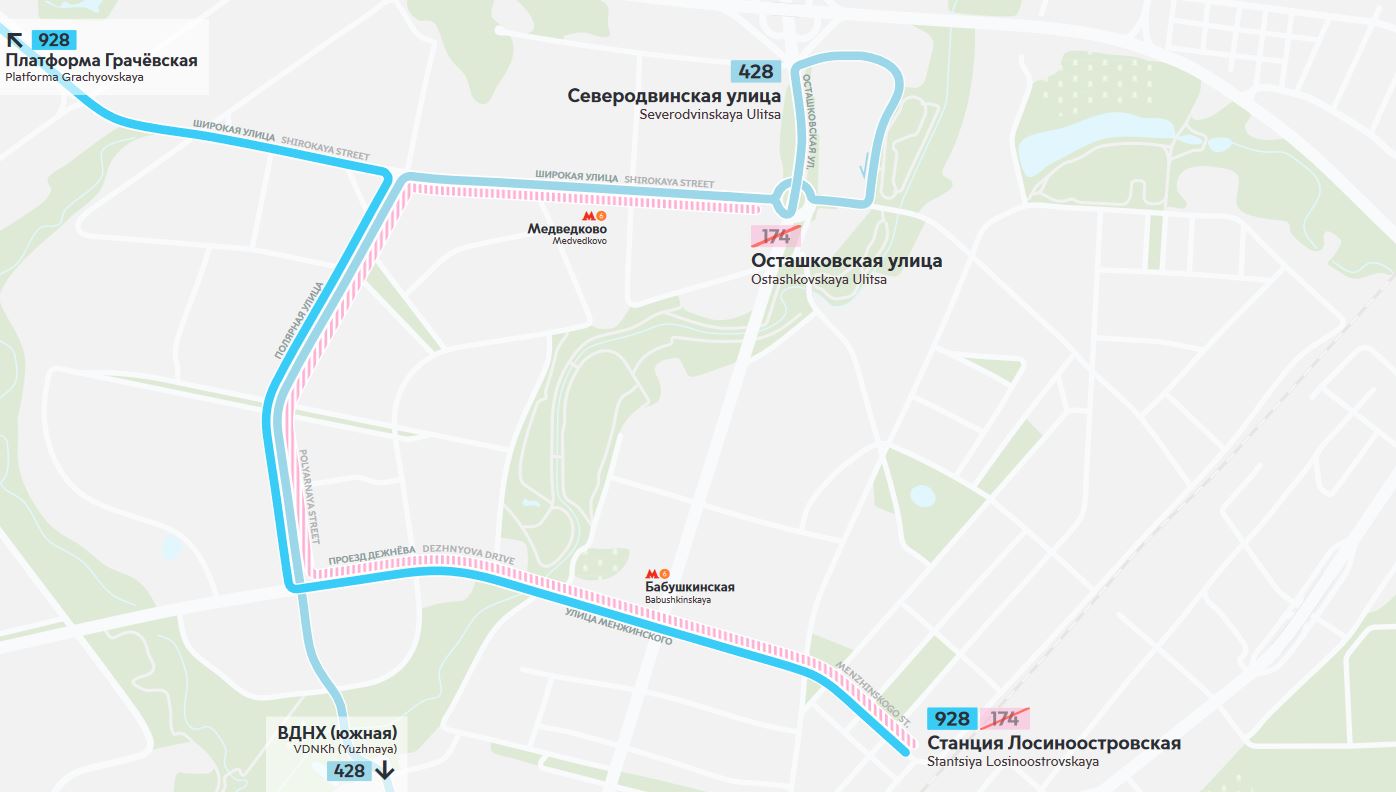 Четыре автобусных маршрута изменятся в Москве с 31 июля