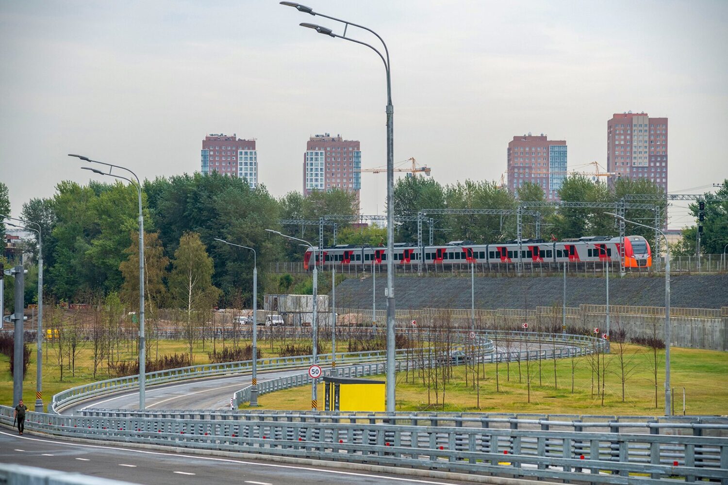 Путепровод на участке ЮВХ от Рязанского проспекта до ТТК открыт для движения
