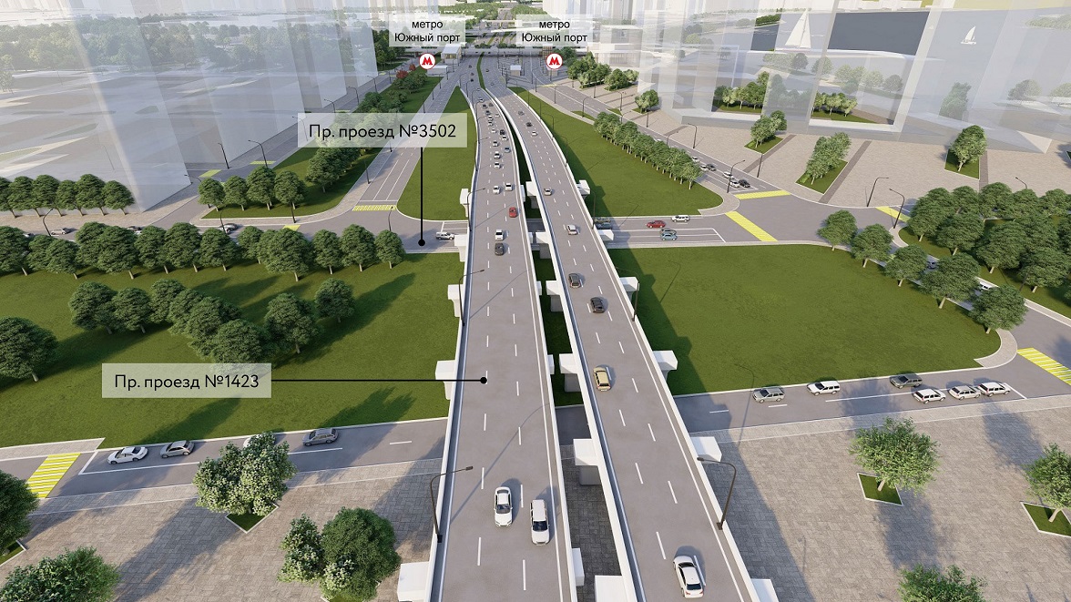 Новые дороги планируется построить на юго-востоке Москвы
