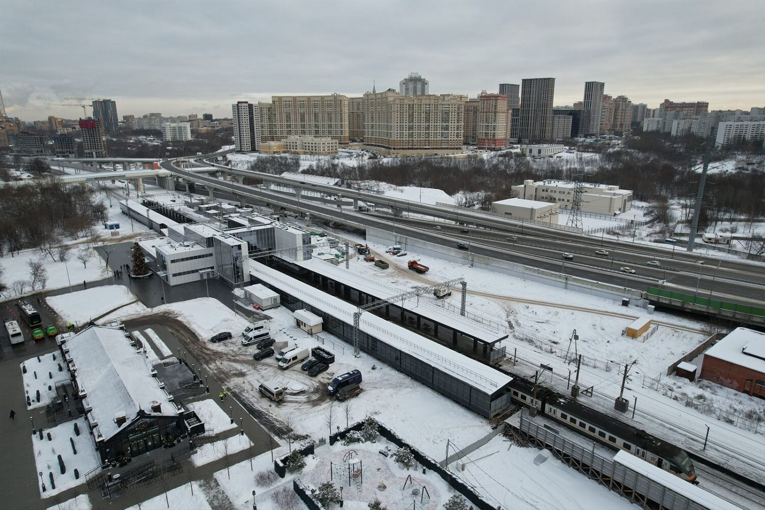 Реконструкция станции "Матвеевская" завершилась на Киевском направлении МЖД