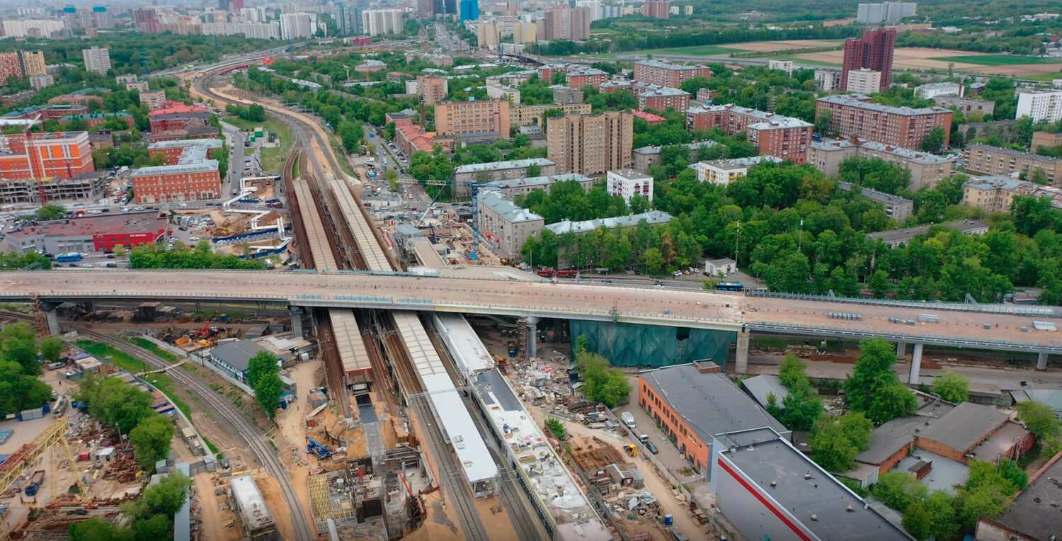 Станцию МЦД "Марьина Роща" планируется открыть до конца 2022 года