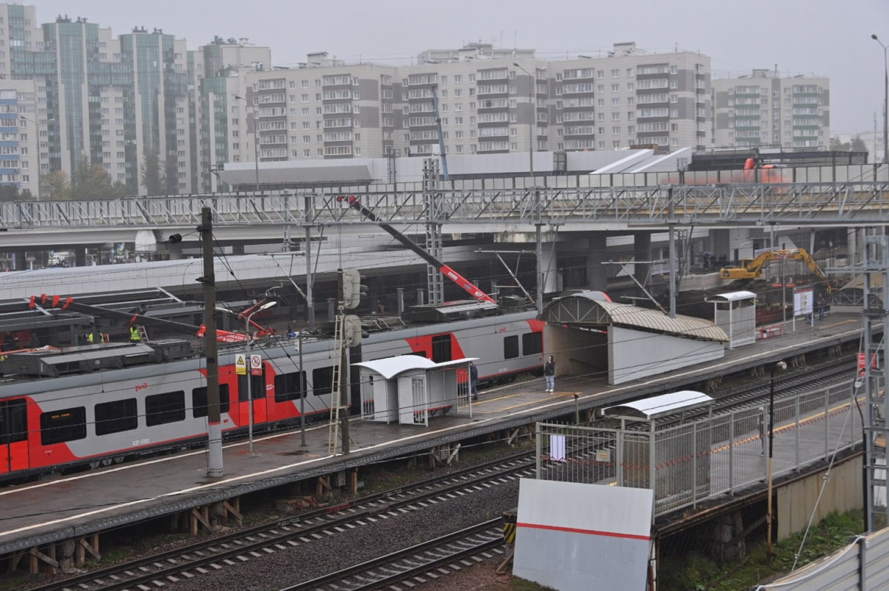 Реконструкцию станции "Крюково" планируется завершить в августе 2023 года