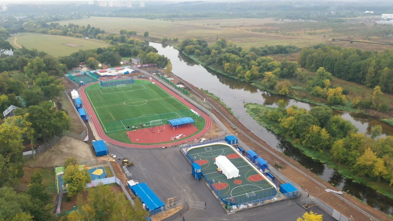 Стадион "Спартак" в Звенигороде откроется после реконструкции 17 сентября