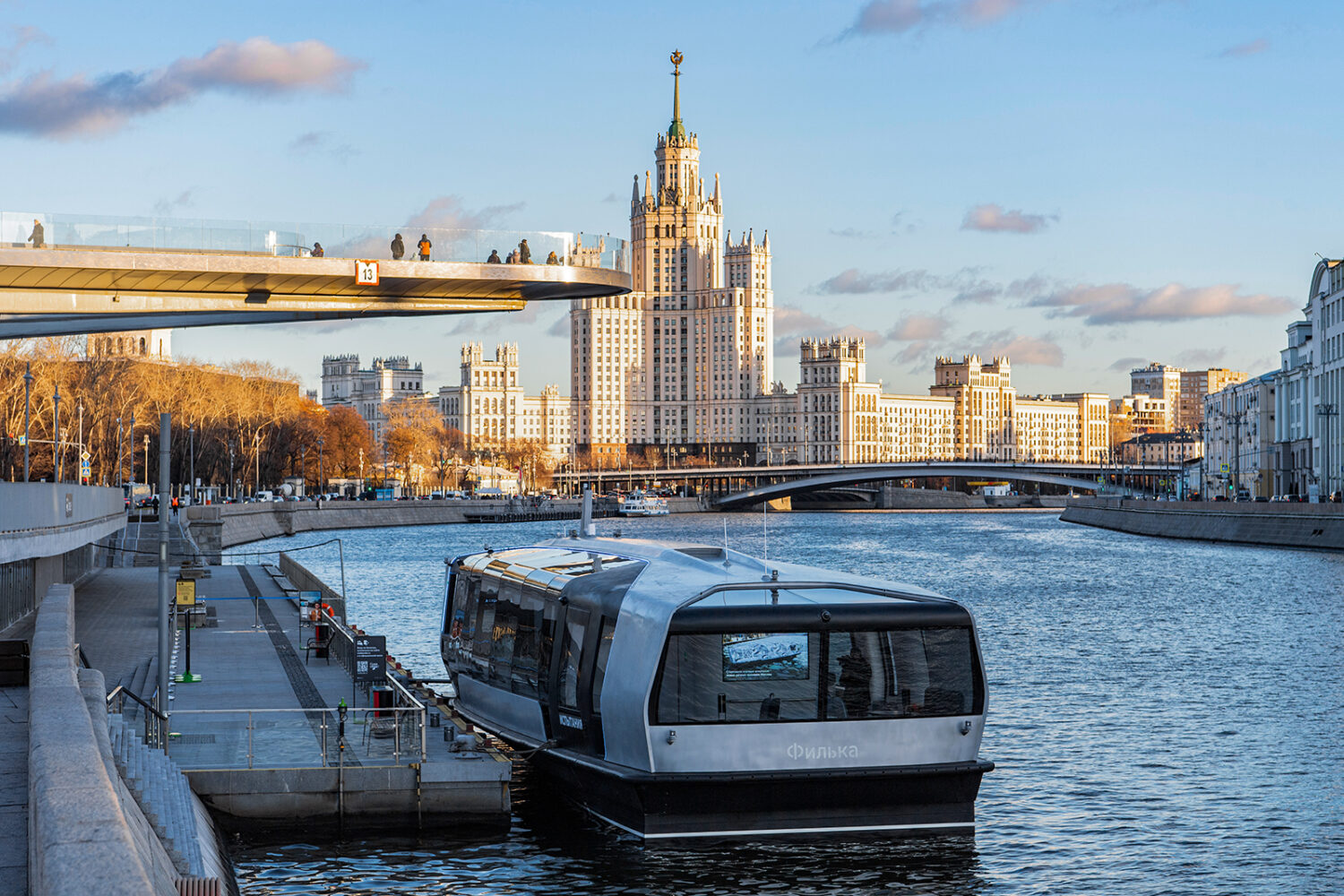 Регулярные пассажирские перевозки на Москве-реке заработают в 2023 году