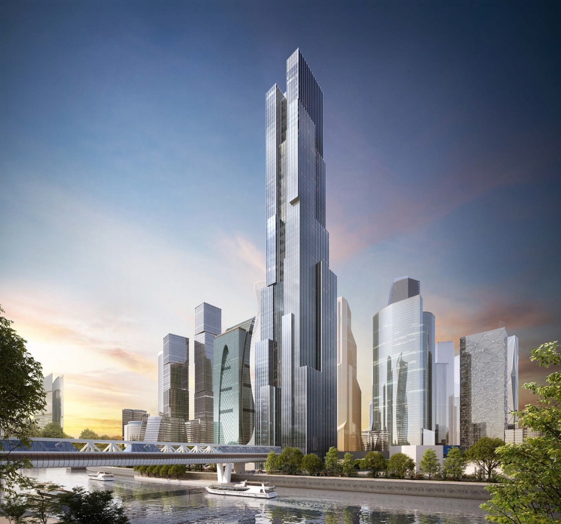 Архсовет одобрил проект 400-метрового офисного небоскреба в "Москва-Сити"