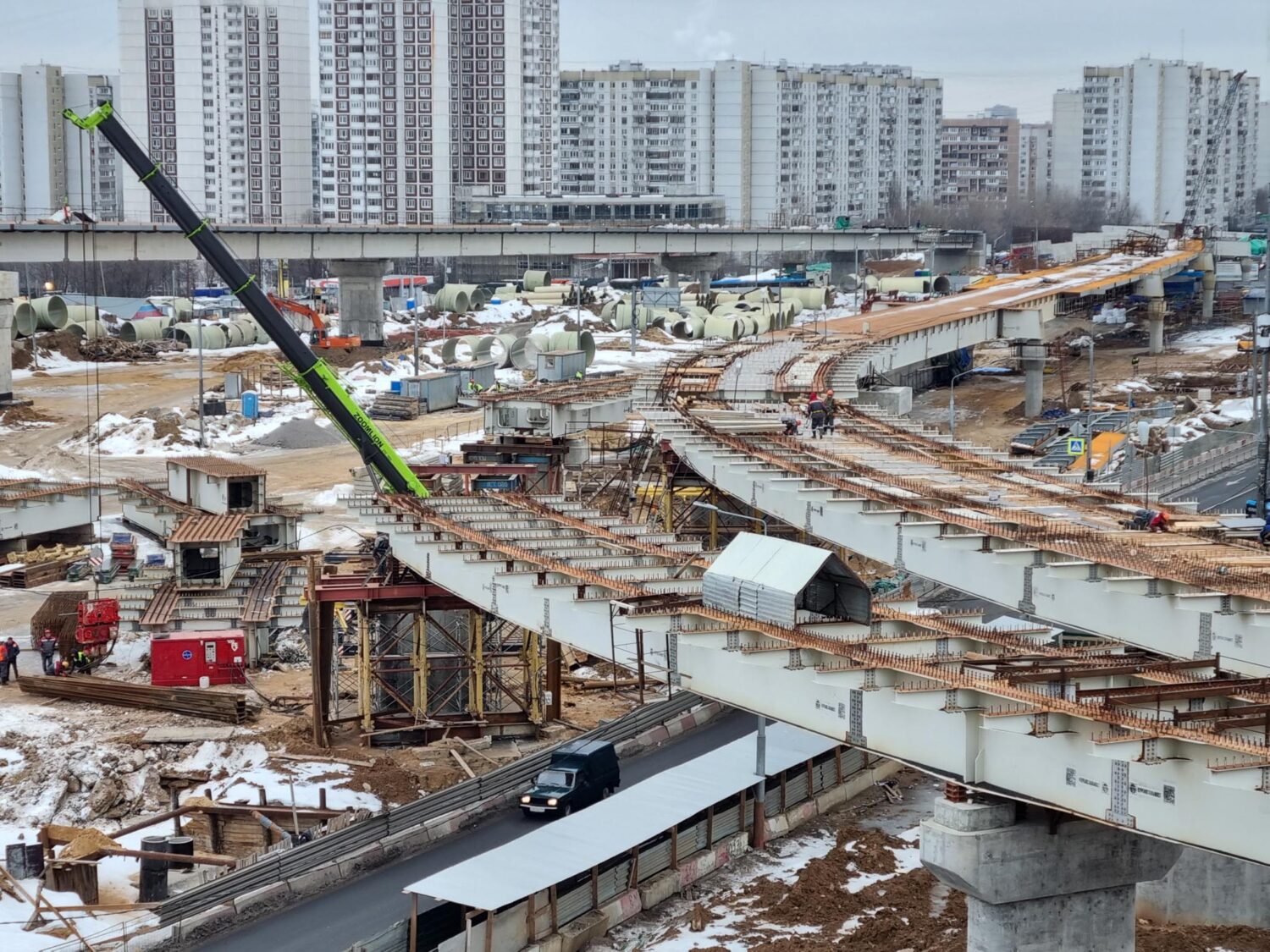 Собянин пообещал открыть южный участок МСД до конца 2023 года