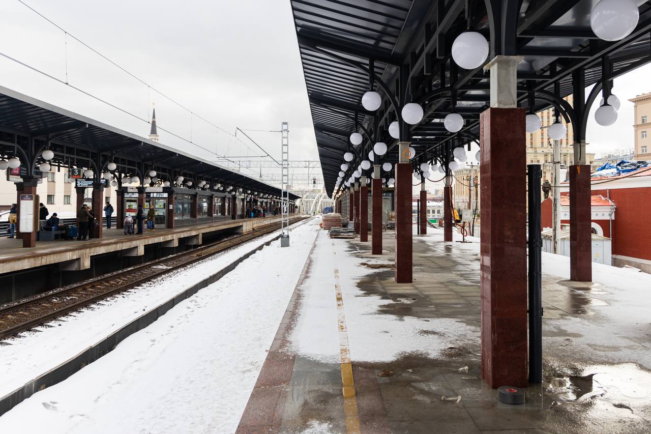 Реконструкция станции "Площадь трех вокзалов" выполнена на 70%