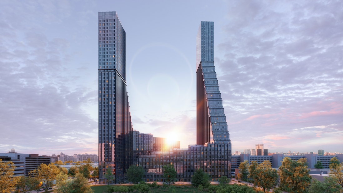 Жилой комплекс с 200-метровой башней построят в Коньково