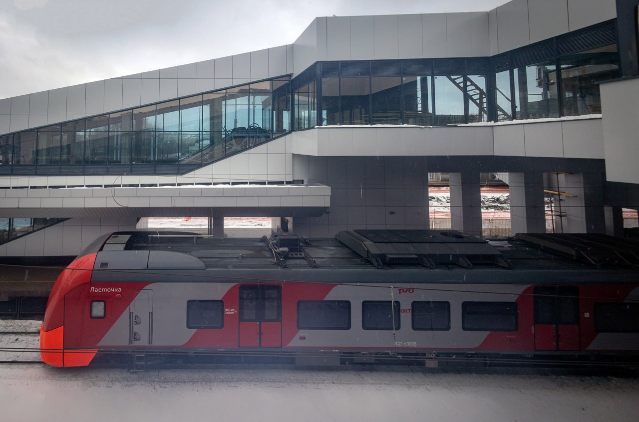 Реконструкция станции "Крюково" в Зеленограде выполнена на 60%