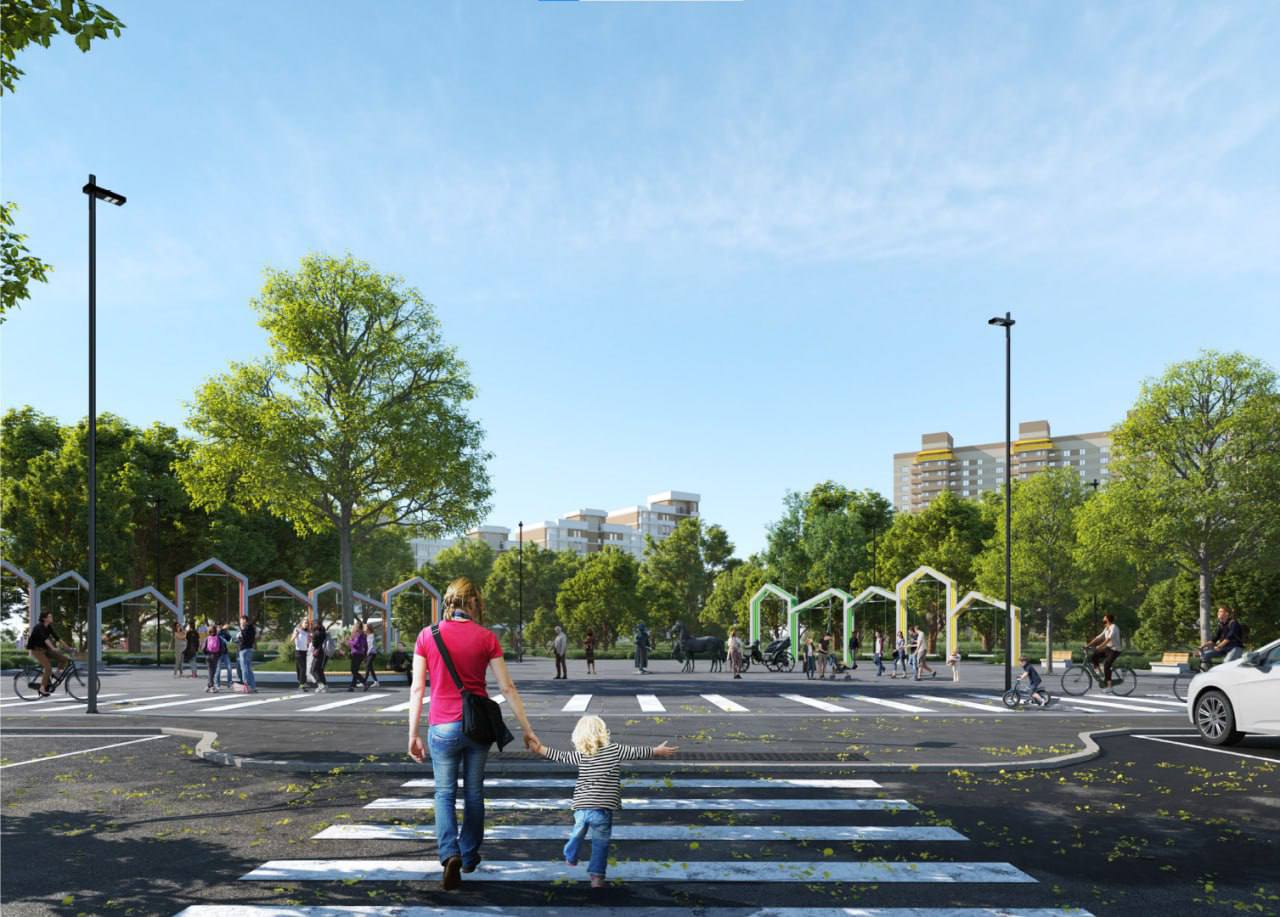 Благоустройство Центрального парка в Долгопрудном завершат в 2023 году