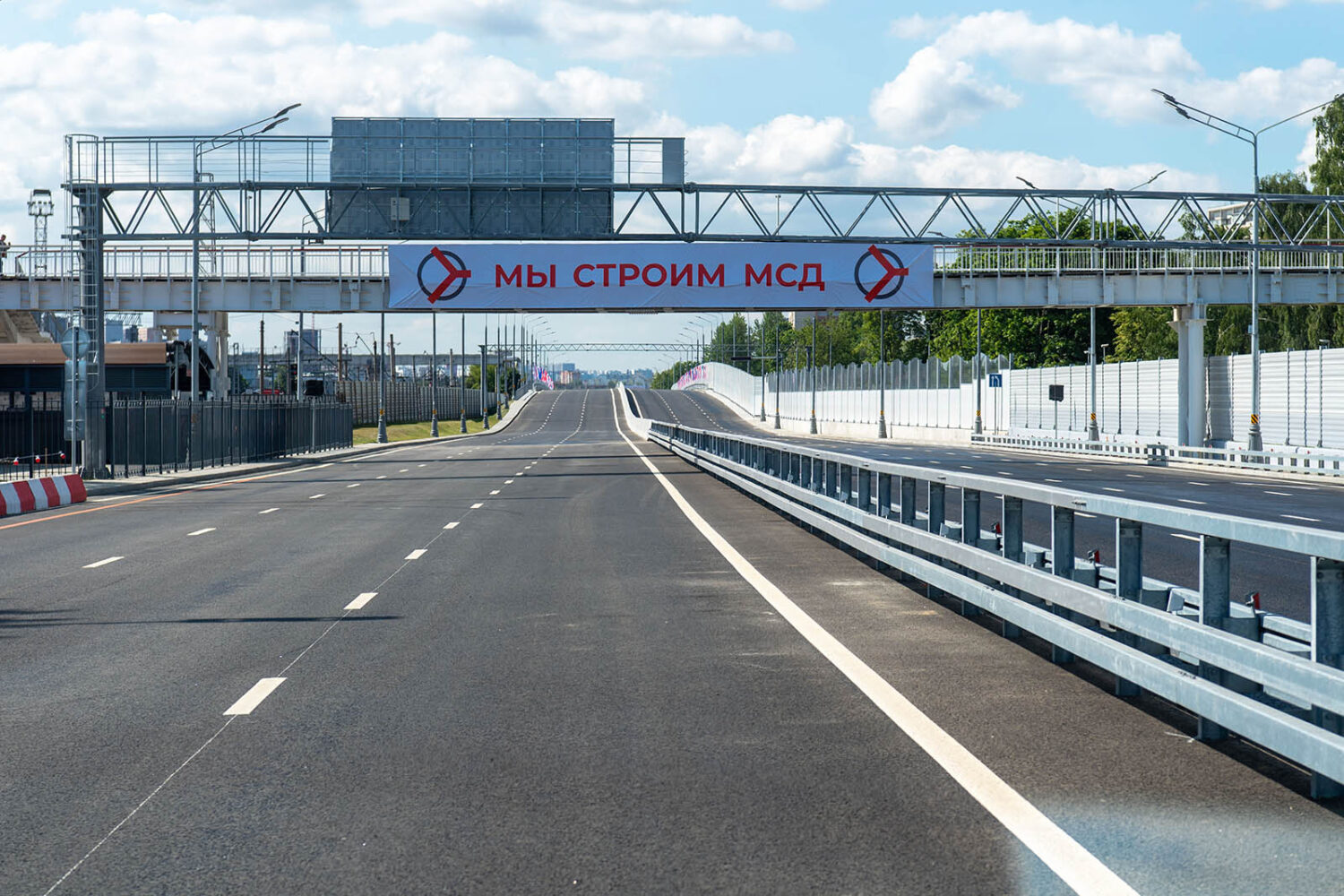 Два участка МСД открыты для движения от Шоссейного проезда до станции "Курьяново"
