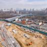 Строительство электродепо "Аминьевское" на западе Москвы завершат к осени