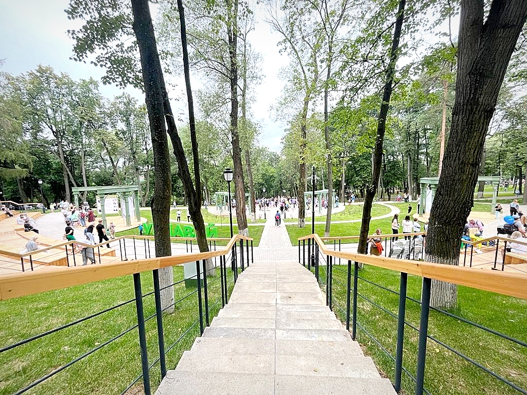Два парка открылись после благоустройства в Московской области