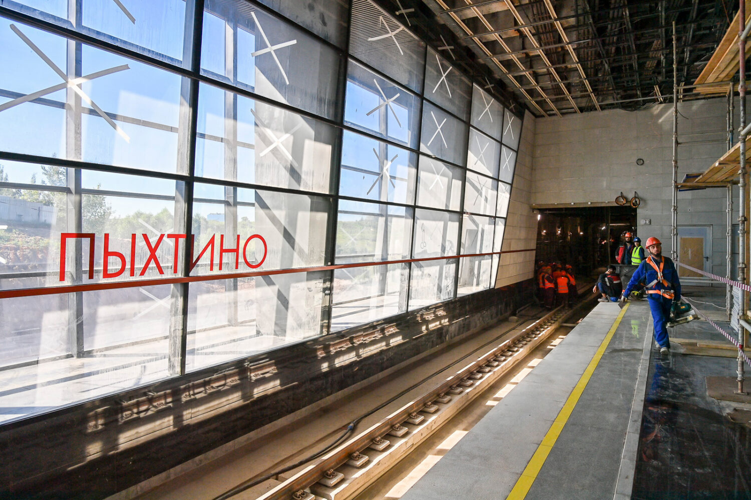 Собянин анонсировал скорое открытие участка Солнцевской линии метро