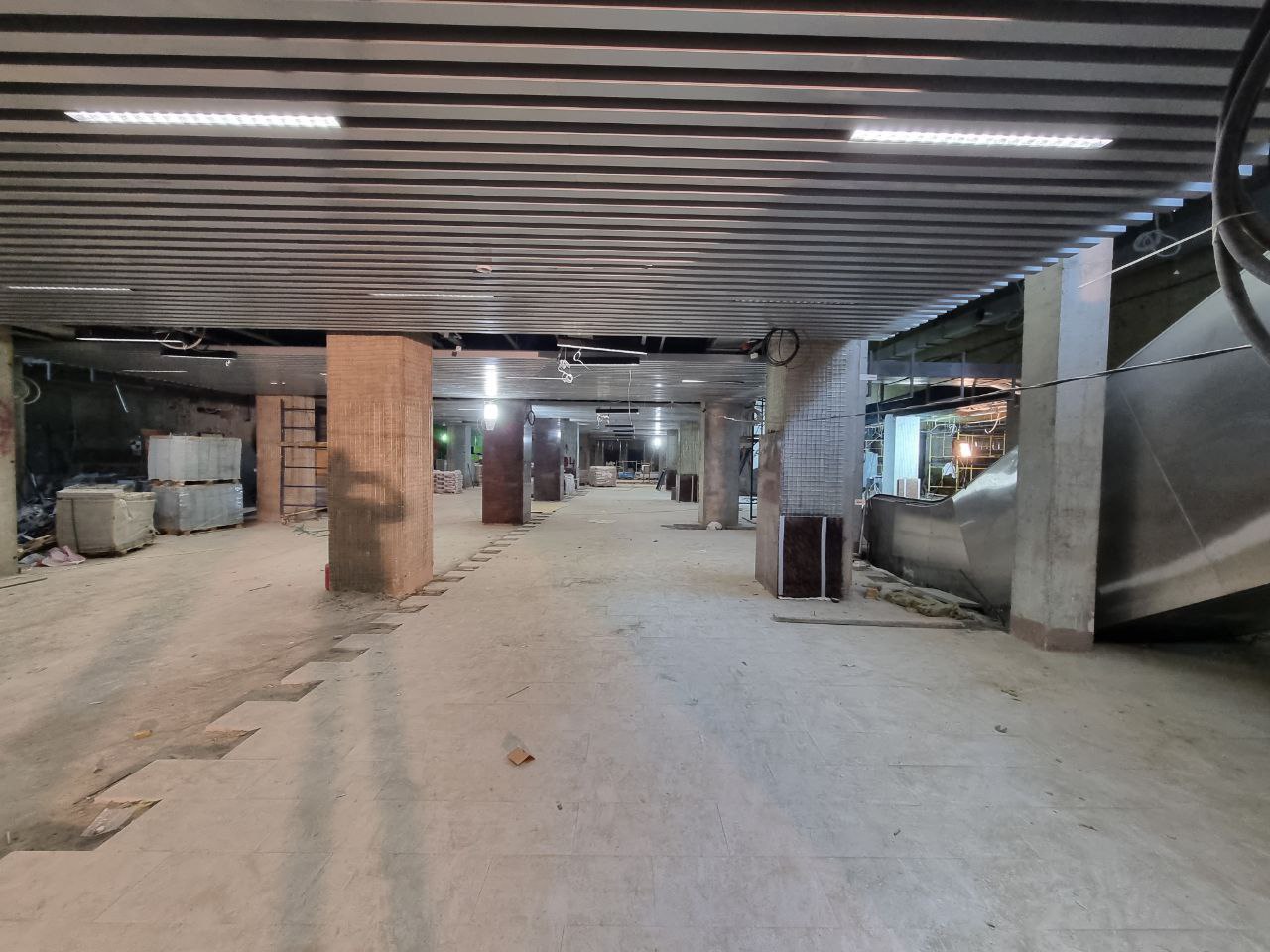 Подземный вестибюль, тоннель и платформу на Курском вокзале откроют в сентябре