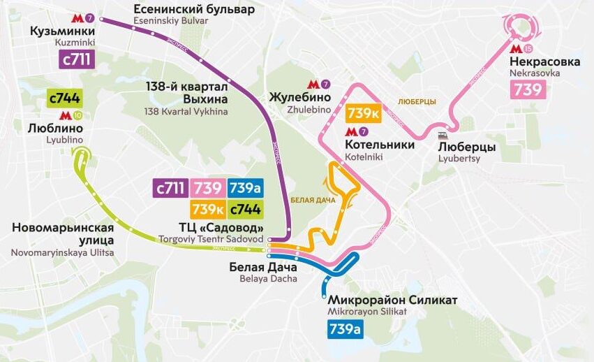 Новые автобусные маршруты запустят с 8 июля до рынка "Садовод"