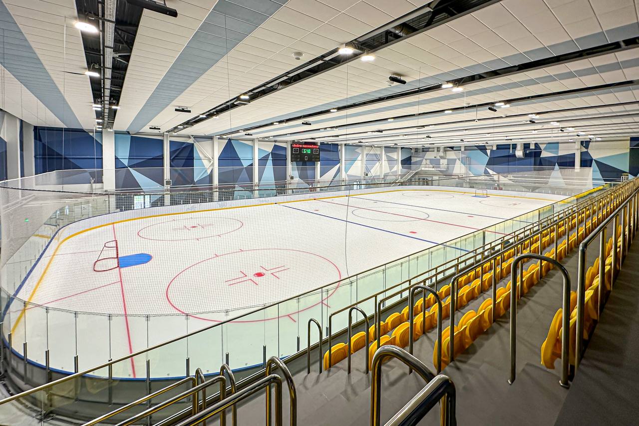 Завершено строительство Дворца спорта в районе Некрасовка