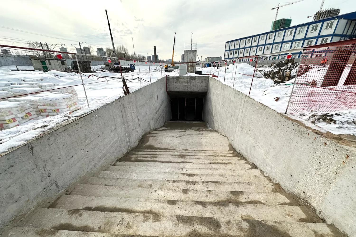 Основные работы по строительству станции метро "ЗИЛ" завершатся до конца года