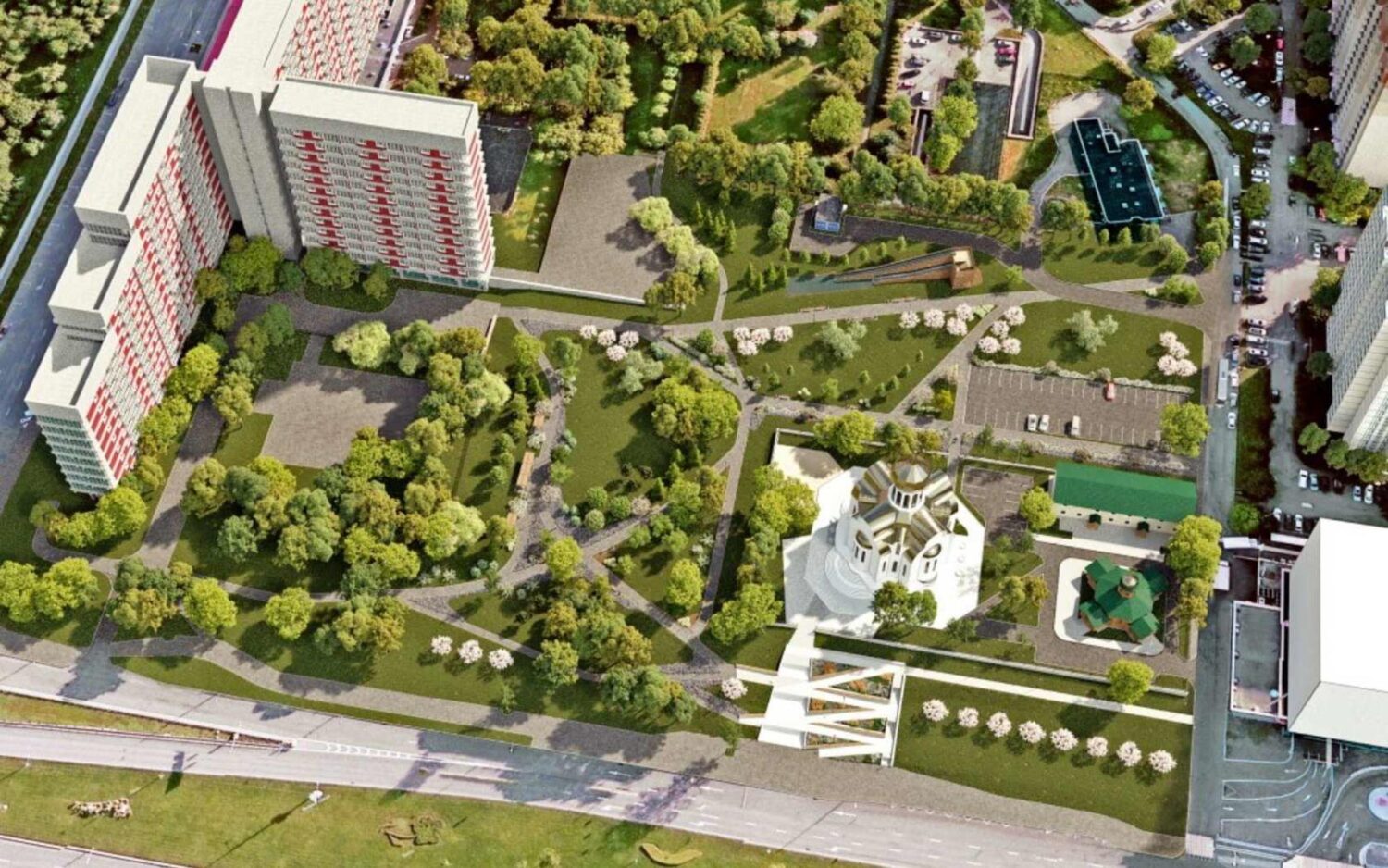 Пять общественных пространств благоустроят в 2024 году на западе Москвы