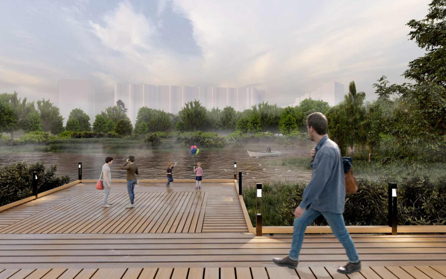 Основные работы по созданию парка "Яуза" в Москве завершат в 2024 году